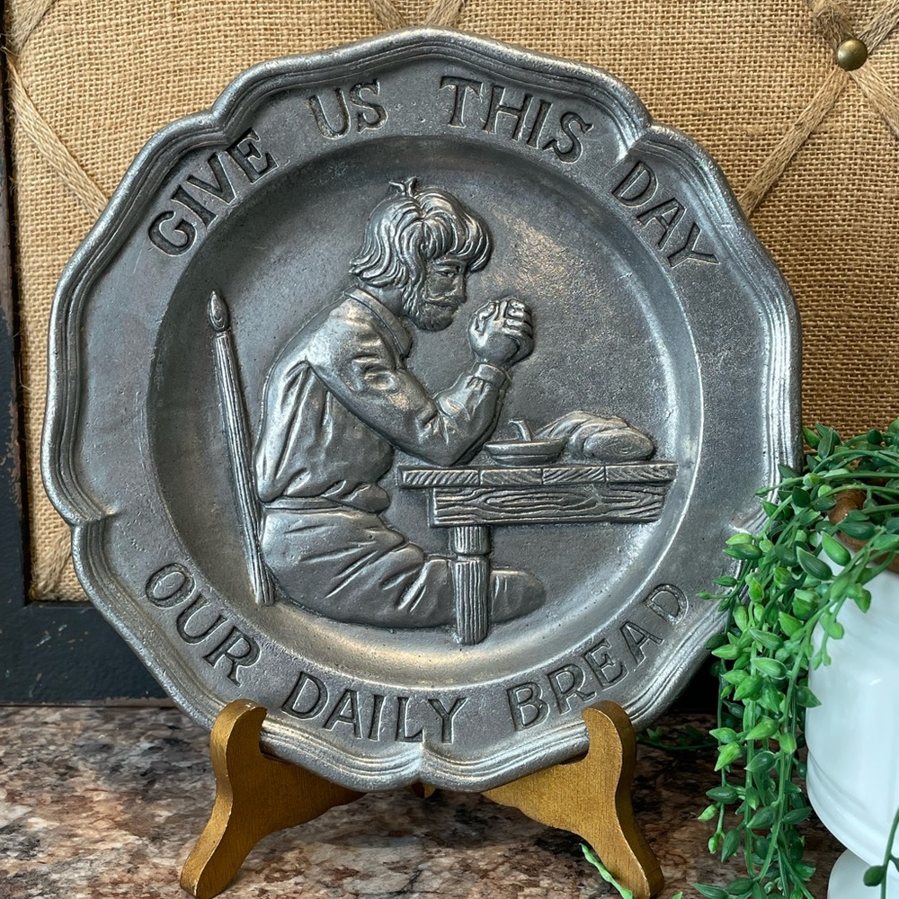 Vintage 1972 Sexton wall plate